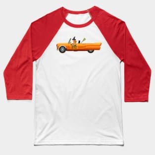 Happy Halloween Witch Car Baseball T-Shirt